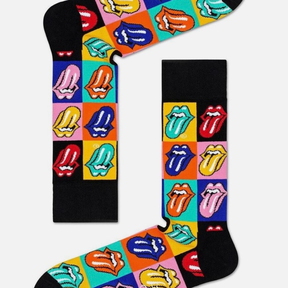 Happy Socks Rolling Stones Collector Box Set 6 pairs - Picture 3 of 8